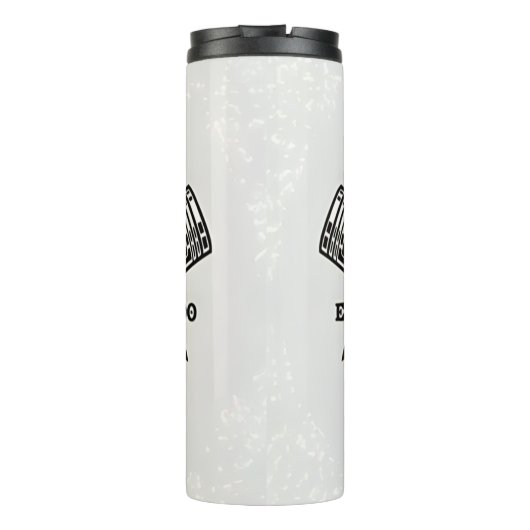 Duck Garage Mechanic Logo Design Thermosbeker (Achterkant)