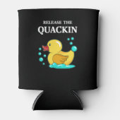 Duck - geef de makreel vrij blikjeskoeler (Voorkant)