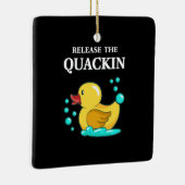 Duck - geef de makreel vrij keramisch ornament (Rechts)