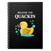Duck - geef de makreel vrij notitieboek (Voorkant)