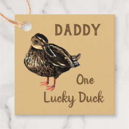 Duck Gift Label
