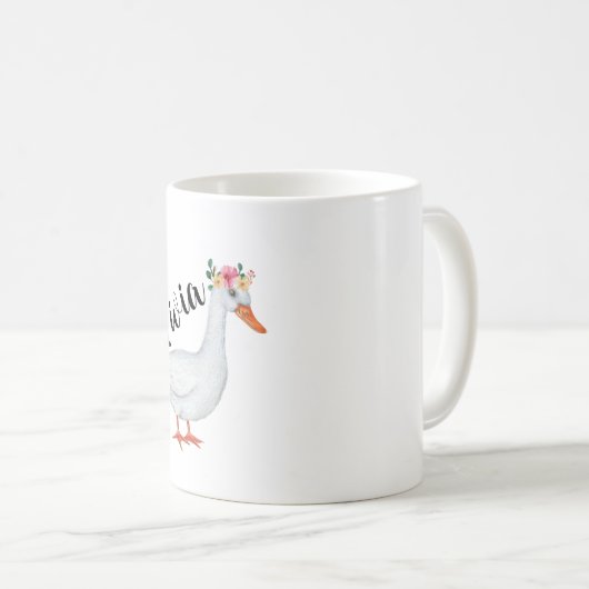 Duck Gifts for Duck Lovers - Persoonlijk Boerderij Koffiemok (Voorkant rechts)