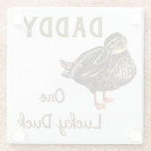 Duck Glass Onderzetter (Achterkant)