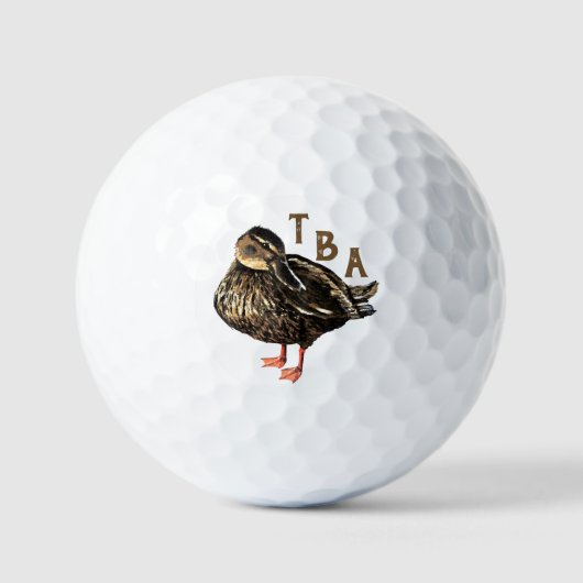 Duck Golf Ballen (Voorkant)