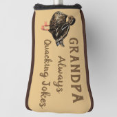 Duck Golf Putter Head Hoesje Golfheadcover (Draai 90)