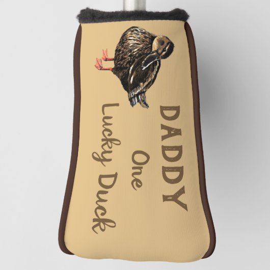Duck Golf Putter Head Hoesje Golfheadcover (Draai 90)