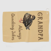 Duck Golf Towel Golfhanddoek (Horizontaal)