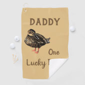 Duck Golf Towel Golfhanddoek (Insitu)