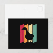 Duck Goose Boer Gift Aankondigingskaart (Voorkant / Achterkant)