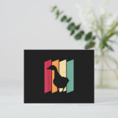 Duck Goose Boer Gift Aankondigingskaart (Staand voorkant)