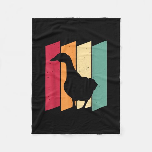 Duck Goose Boer Gift Fleece Deken (Voorkant)