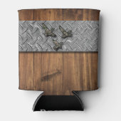 Duck Goose Hunter Afbeelding Add Custom Name Blikjeskoeler (Voorkant)