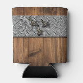 Duck Goose Hunter Afbeelding Add Custom Name Blikjeskoeler (Achterkant)