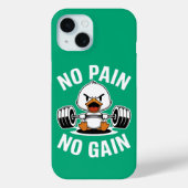 Duck Gym Design | Grappig Fitness artwork Case-Mate iPhone Case (Achterkant)