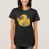 Duck Gym Workout Muscles T-shirt (Voorkant)