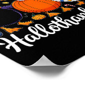 Duck Halloween Thanksgiving Christmas Happy Hallot Poster (Hoek)