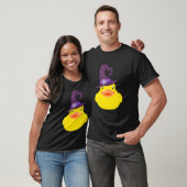 Duck Halloween Witch Pet T-shirt (Unisex)