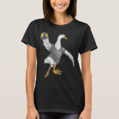 Duck Handbalspeler Handbal T-shirt (Voorkant)