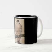 Duck Hawk Mug Tweekleurige Koffiemok (Voorkant rechts)