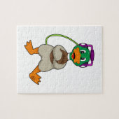 Duck Headphone Music Legpuzzel (Horizontaal)