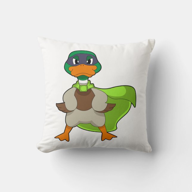 Duck Hero Cape Kussen (Voorkant)