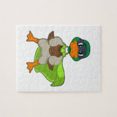 Duck Hero Cape Legpuzzel (Horizontaal)