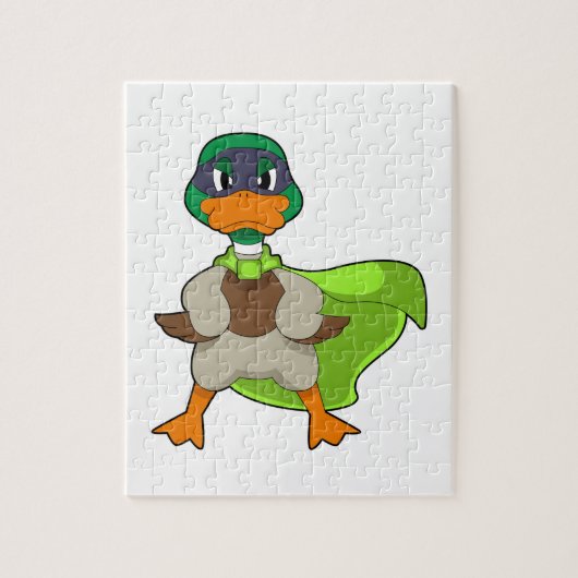 Duck Hero Cape Legpuzzel (Verticaal)