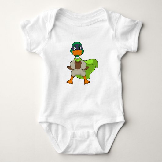 Duck Hero Cape Romper (Voorkant)
