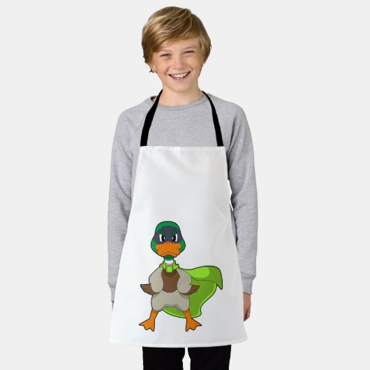Duck Hero Cape Schort (Gedragen)