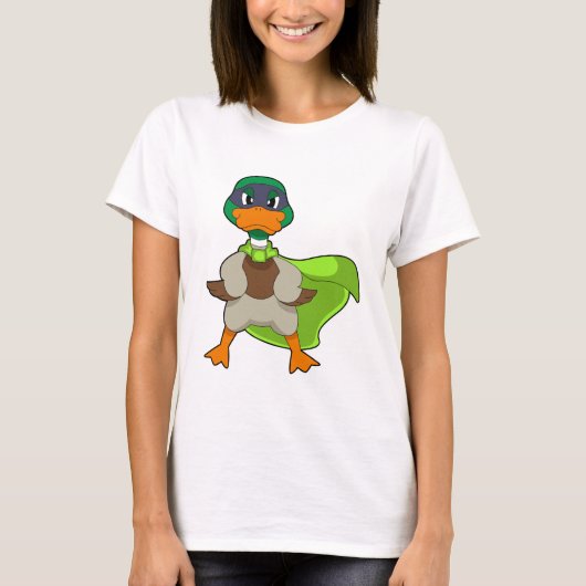 Duck Hero Cape T-shirt (Voorkant)