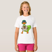 Duck Hero Cape T-shirt (Voorkant volledig)