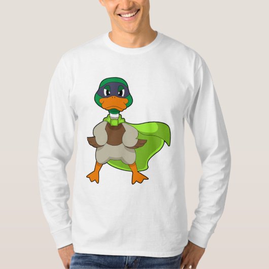 Duck Hero Cape T-shirt (Voorkant)