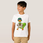 Duck Hero Cape T-shirt (Voorkant volledig)