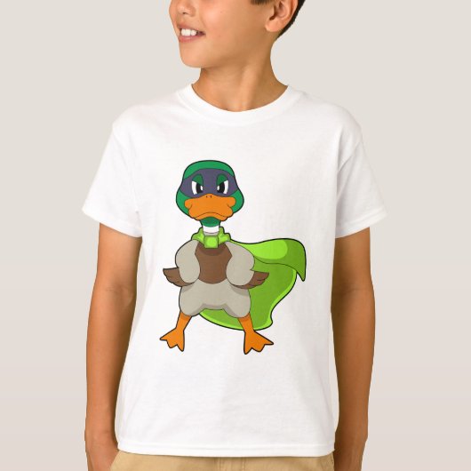 Duck Hero Cape T-shirt (Voorkant)