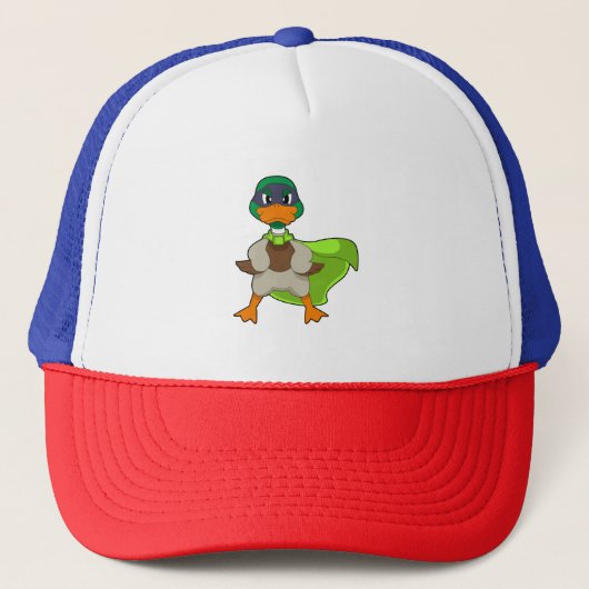 Duck Hero Cape Trucker Pet (Voorkant)
