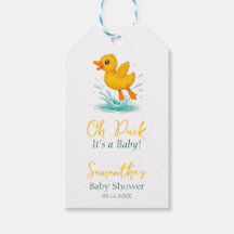 Duck, het is een Baby! Schattige Baby shower