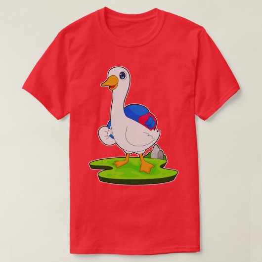 Duck Hiker Rugzak 3 T-shirt (Design voorkant)