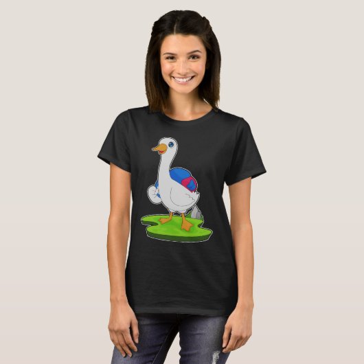 Duck Hiker-rugzak T-shirt (Voorkant volledig)