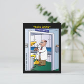 "Duck Hook" Briefkaart (Staand voorkant)
