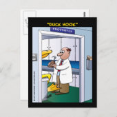 "Duck Hook" Briefkaart (Voorkant / Achterkant)