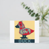 Duck Hope Briefkaart (Staand voorkant)