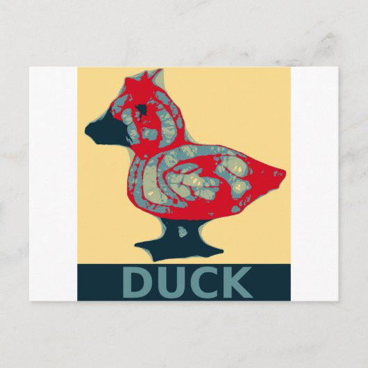 Duck Hope Briefkaart (Voorkant)