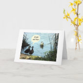 DUCK HUMOR = VERLAAT/VERGEET ONS GROEP NIET KAART (Gele Bloem)