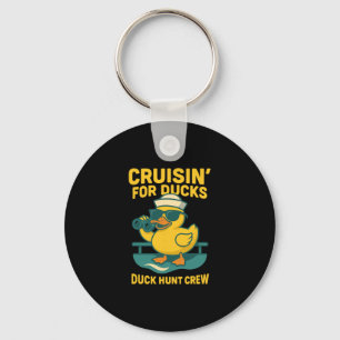 Duck Hunt Crew Rubber Duckie Zoek Cruise Essenti Sleutelhanger