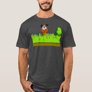 Duck Hunt Dog lacht T-shirt