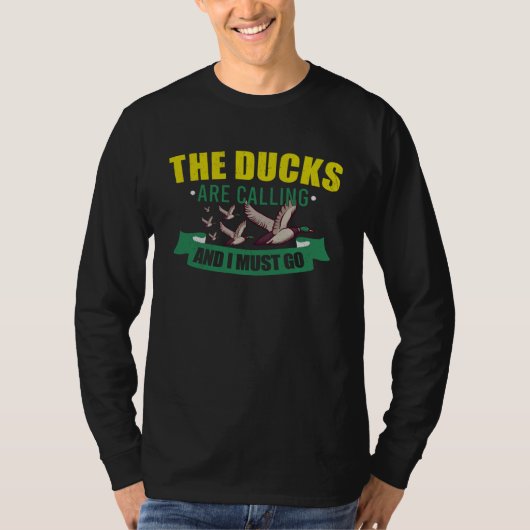 Duck Hunt Duck hunter Bird Hunting  3 T-shirt (Voorkant)