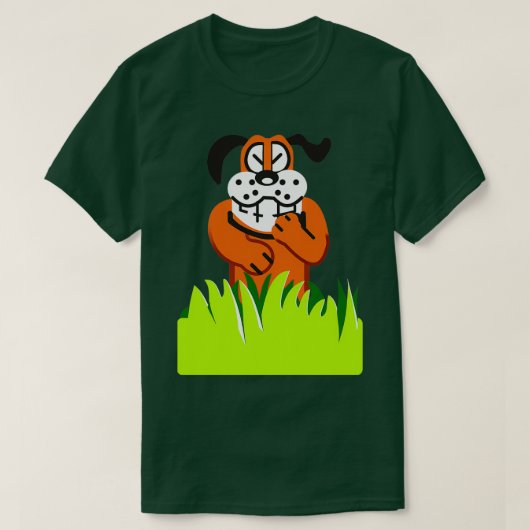 Duck Hunt game loser T-shirt (Design voorkant)