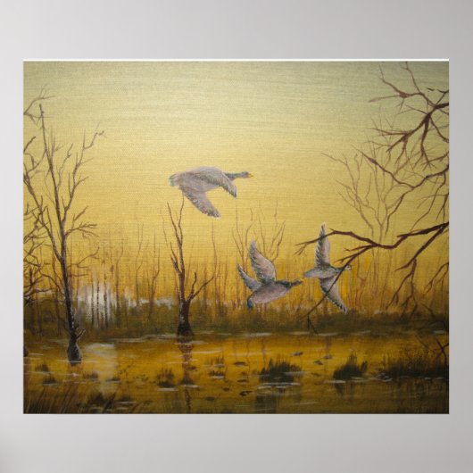 Duck Hunt Poster (Voorkant)