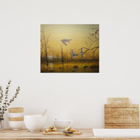 Duck Hunt Poster (Keuken)