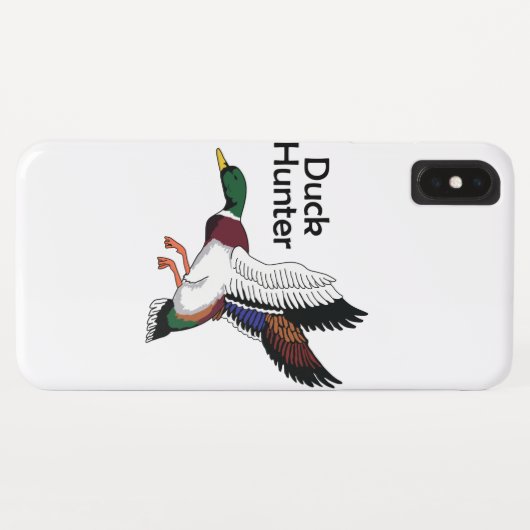 Duck Hunter Case-Mate iPhone Case (Achterkant (horizontaal))